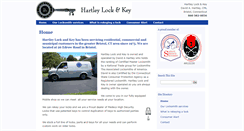 Desktop Screenshot of hartleylockandkey.com